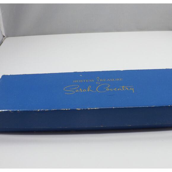 Sarah Coventry Book Chain Floral Bracelet Earrings Set, 1960s, Original Box - Picture 10 of 10